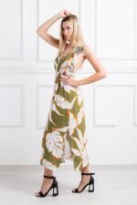 CURVA VESTIDO ELECTRA LINO ESTAMPADO - Imagen 4