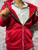 CURVA CAMPERA JERSEY CON PIEL HOMBRE ( Art. Moscú ) - Imagen 4