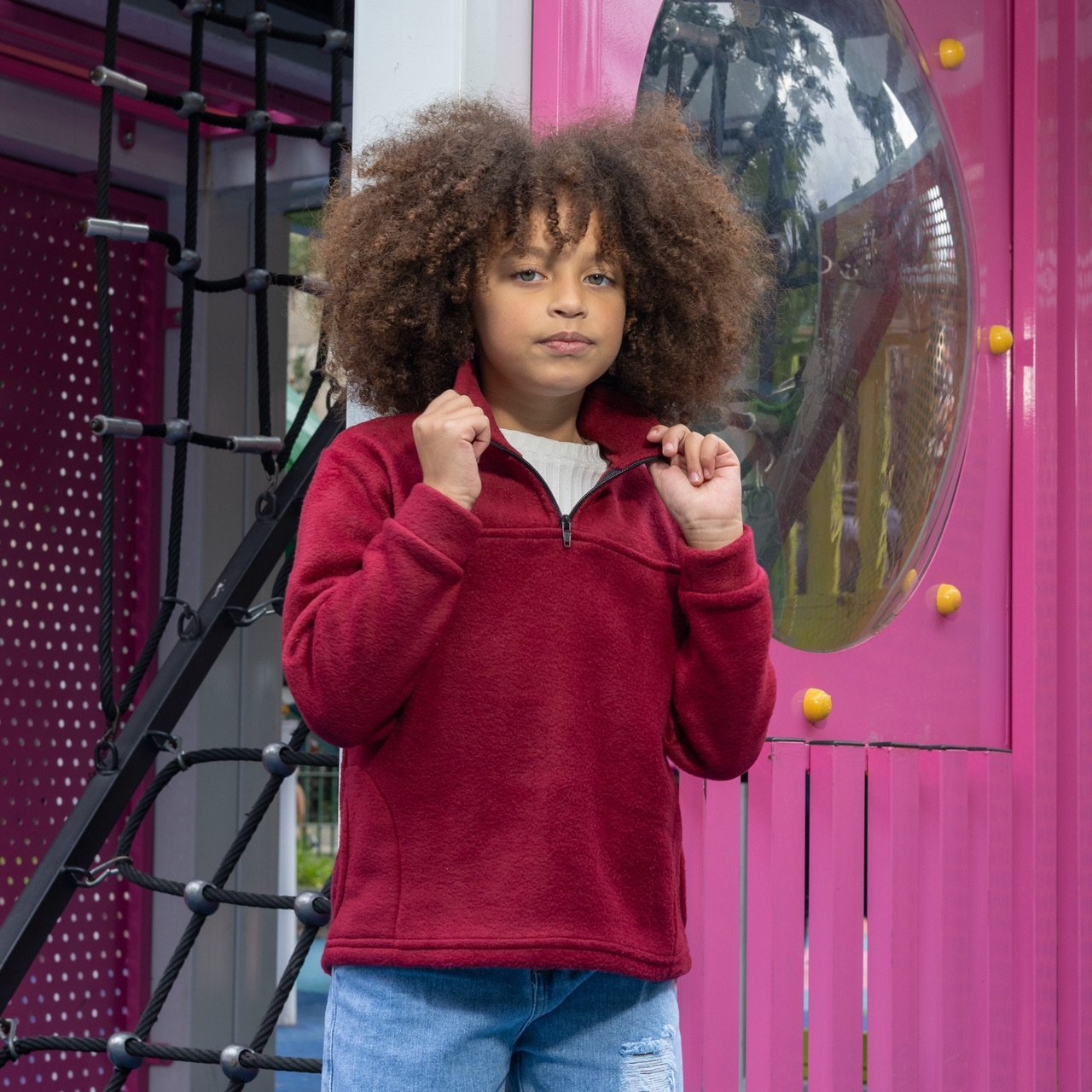 048c47d1-5807-4f8b-9cb0-0d180f56e07c CURVA Buzo Medio Cierre Polar (Art. Taiki) - Imagen 1