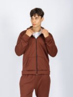 CURVA CAMPERA JERSEY CON PIEL HOMBRE ( Art. Moscú ) - Imagen 2