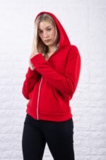 CURVA CAMPERA JERSEY CON PIEL DAMA (Art. Alaska )