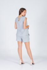 CURVA BLUSA LINO LISO DEL 3 AL 8 (Art. LARA) - Imagen 5