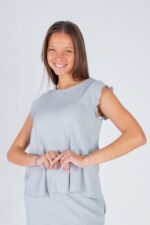 CURVA BLUSA LINO LISO DEL 3 AL 8 (Art. LARA) - Imagen 7