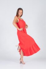 CURVA VESTIDO LARGO LISO DEL 2 AL 6 (Art. FRIDA) - Imagen 3