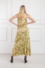 CURVA VESTIDO LARGO LINO  ESTAMPADO DEL 2 AL 6 (Art. FRIDA) - Imagen 3